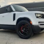 Mantra Wheels for Land Rover Defender White Seamak Gloss Black