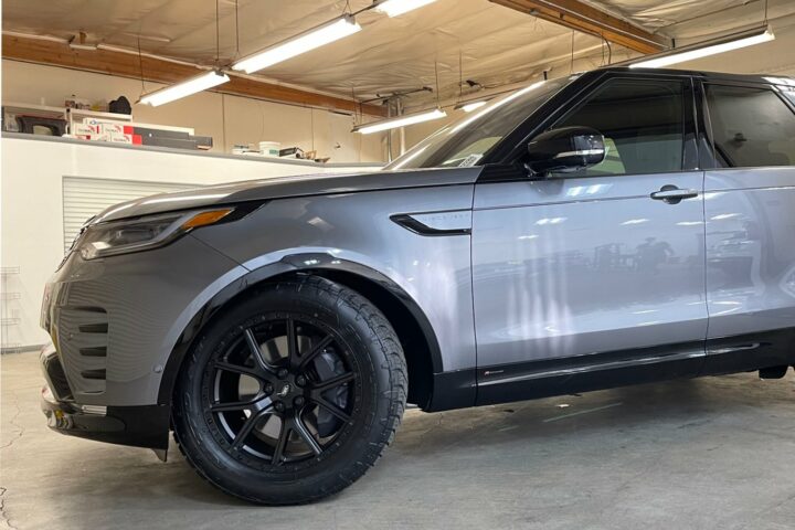 Mantra Wheels for Land Rover Discovery Silver Knighthawk Satin Black