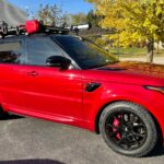 Mantra Wheels for Land Rover Range Rover Sport Red Knighthawk Gloss Black