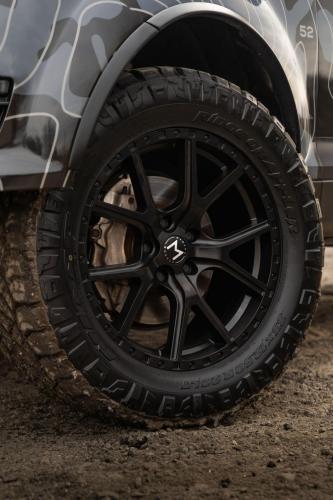 Mantra wheels for Audi Knighthawk Satin Black