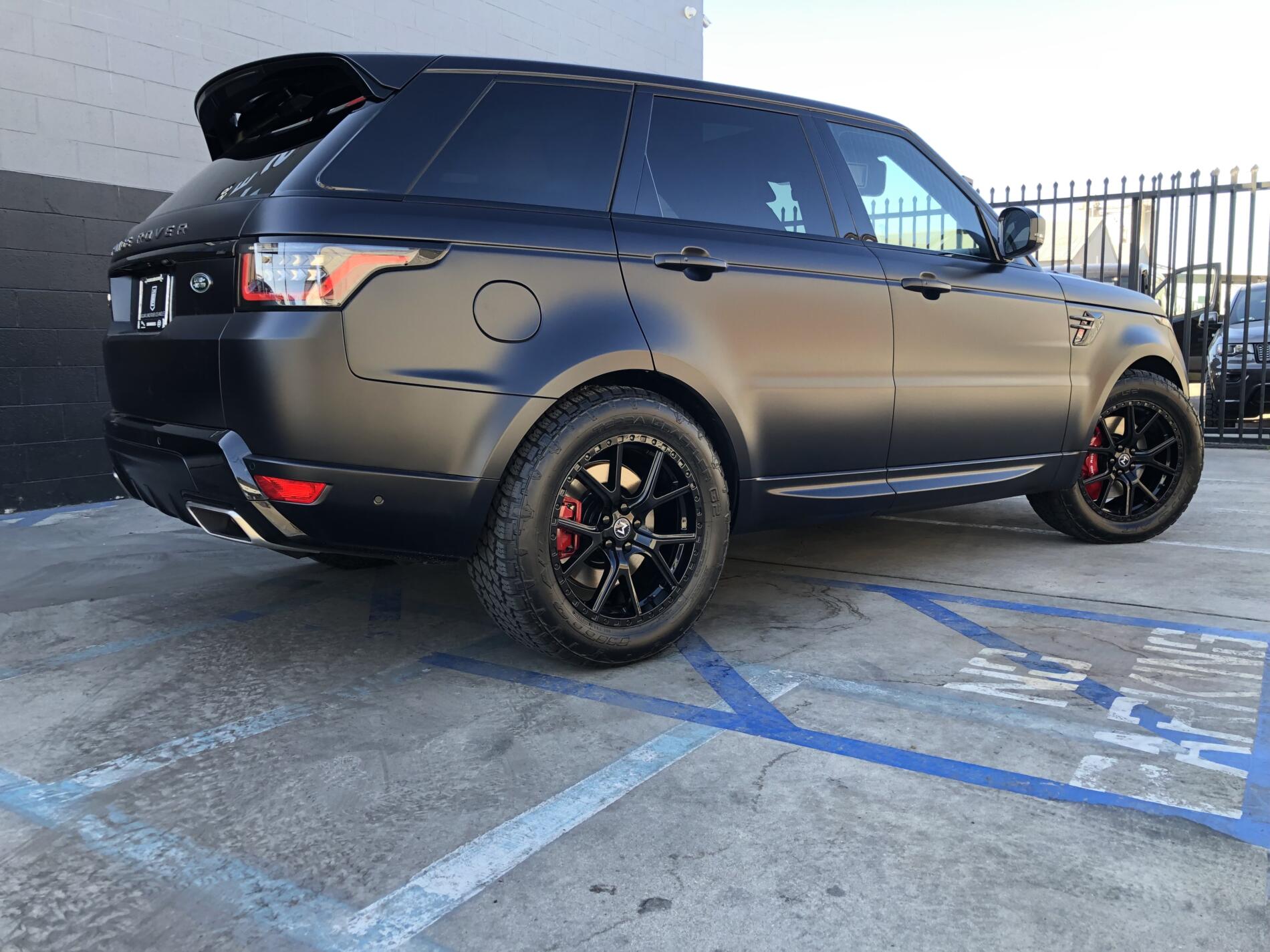 Mantra Wheels for Land Rover Range Rover Sport Matte Black
