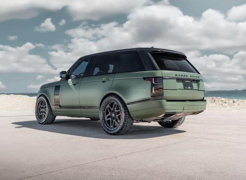 Mantra Wheels for Land Rover Range Rover Matte Green
