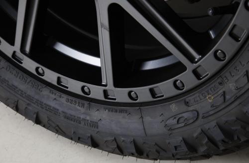 Mantra Wheels for Porsche Cayenne Black Knighthawk Matte Black