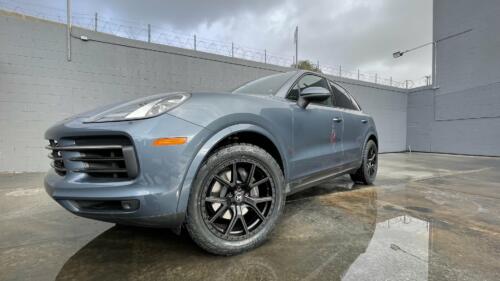 Mantra Wheels for Porsche Cayenne Blue Metallic