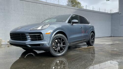 Mantra Wheels for Porsche Cayenne Blue Metallic