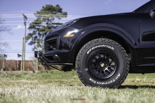 Mantra Wheels for Porsche 958 Black F12 Forged Satin Black
