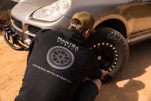 Mantra Wheels for Porsche Cayenne MantraMonterey FOX FORGED BEADLOCK Matte Black