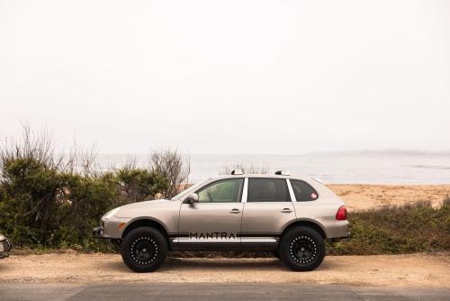 Mantra Wheels for Porsche Cayenne MantraMonterey FOX FORGED BEADLOCK Matte Black