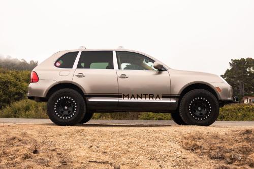 Mantra Wheels for Porsche Cayenne MantraMonterey FOX FORGED BEADLOCK Matte Black