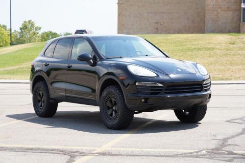 Mantra Wheels for Porsche Cayenne Black Fox Forged 18 Matte Black