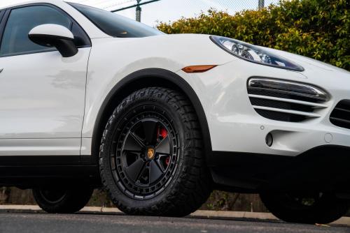 Mantra Wheels for Porsche Cayenne White The Fox