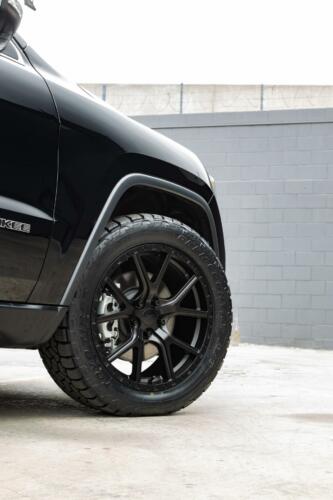 Mantra Wheels for Jeep Grand Cherokee Black Knighthawk Satin Black